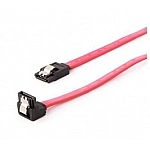 GEMBIRD CC-SATAM-DATA90-0.3M Serial ATA III 30 cm Data Cable with 90 degree bent metal clips red GEMBIRD CC-SATAM-DATA90-0.3M Serial ATA III 30 cm Data Cable with 90 degree bent metal clips red