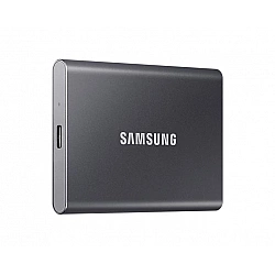 Išorinis SSD diskas Samsung Portable T7 2TB USB 3.2 Gen2 Titan Gray Išorinis SSD diskas Samsung Portable T7 2TB USB 3.2 Gen2 Titan Gray