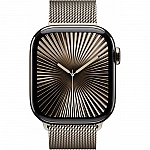 APPLE Watch Series 10 GPS + Cellular 42mm Natural Titanium Case with Natural Milanese Loop APPLE Watch Series 10 GPS + Cellular 42mm Natural Titanium Case with Natural Milanese Loop