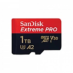 SanDisk Extreme PRO microSDXC 1TB + SD Adapter + 2 years RescuePRO Deluxe up to 200MB/s & 140MB/s Read/Write speeds A2 C10 V30 UHS-I U3