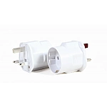 Cablexpert AC power adapter, EU Schuko socket to UK plug, 13 A A-AC-EUFUKM-01 Power adapter Cablexpert AC power adapter, EU Schuko socket to UK plug, 13 A A-AC-EUFUKM-01 Power adapter