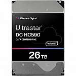Kietasis diskas Western Digital Ultrastar DC HC590 26TB, SATA 3.0, 512MB, 7200rpm, 3.5
