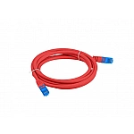LANBERG patchcord cat.6A FTP LSZH CCA 0.5m red LANBERG patchcord cat.6A FTP LSZH CCA 0.5m red