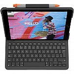 LOGITECH Slim Folio for iPad (7th, 8th, & 9th gen) - BT - GRAPHITE - UK LOGITECH Slim Folio for iPad (7th, 8th, & 9th gen) - BT - GRAPHITE - UK