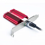 TP-LINK TX401 Gigabit PCI Express Network Adapter 10/100/1000 Mbit/s 1× PCI Express 3.0 x4, 1× RJ45 Gigabit/Megabit Port TP-LINK TX401 Gigabit PCI Express Network Adapter 10/100/1000 Mbit/s 1× PCI Express 3.0 x4, 1× RJ45 Gigabit/Megabit Port